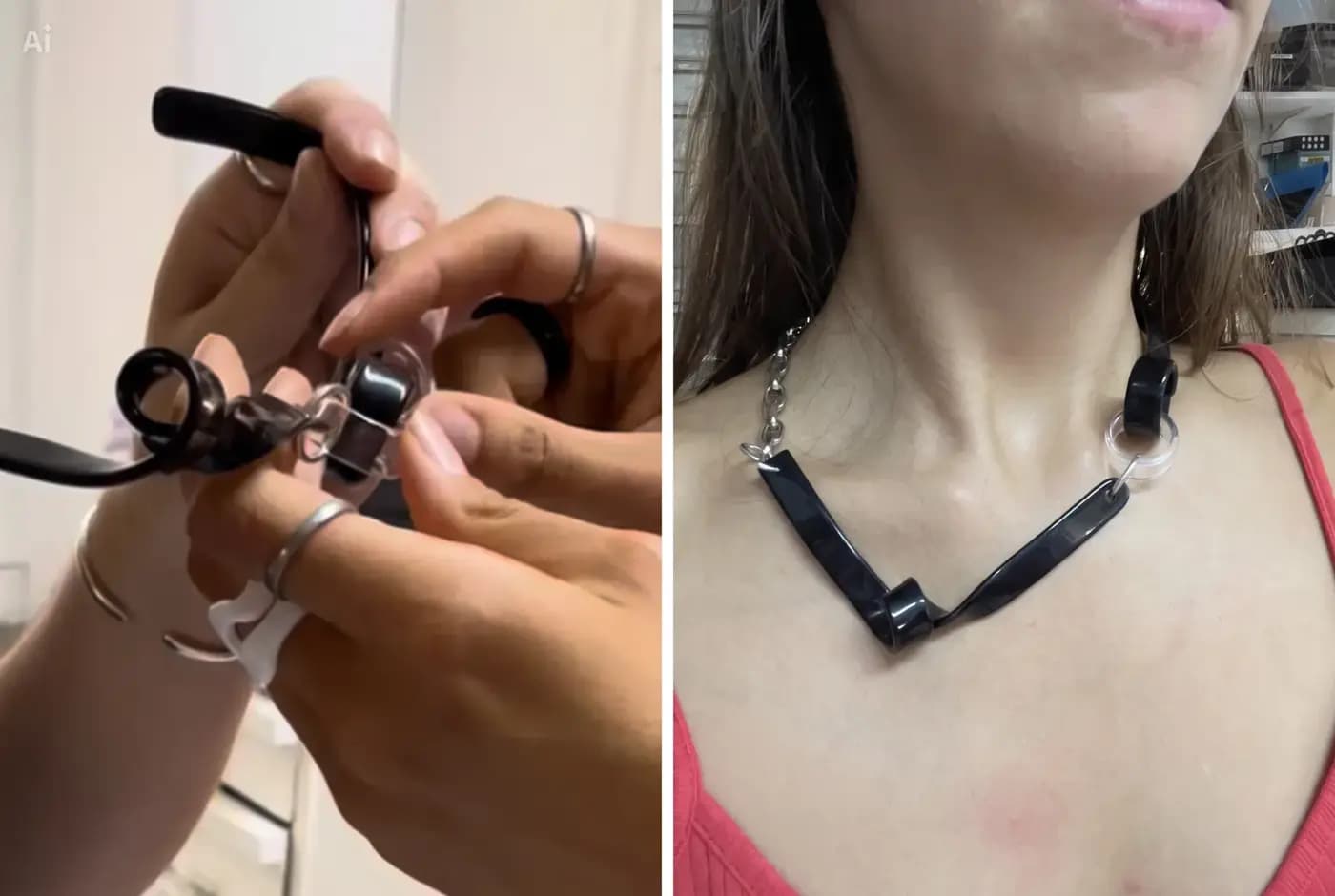 Il processo di creazione di gioielli in plexiglas – Adreani Bijoux